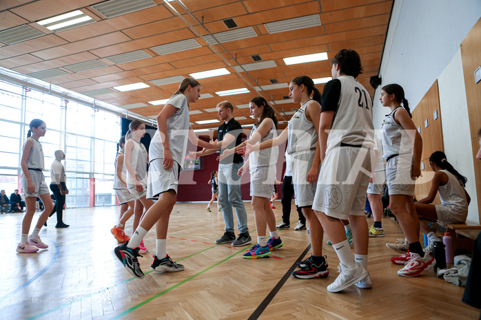 16.03.2025 Österreichischer Basketballverband 2024/25, SLWU14 Basket Flames UNION vs. VKL Vikings Swans