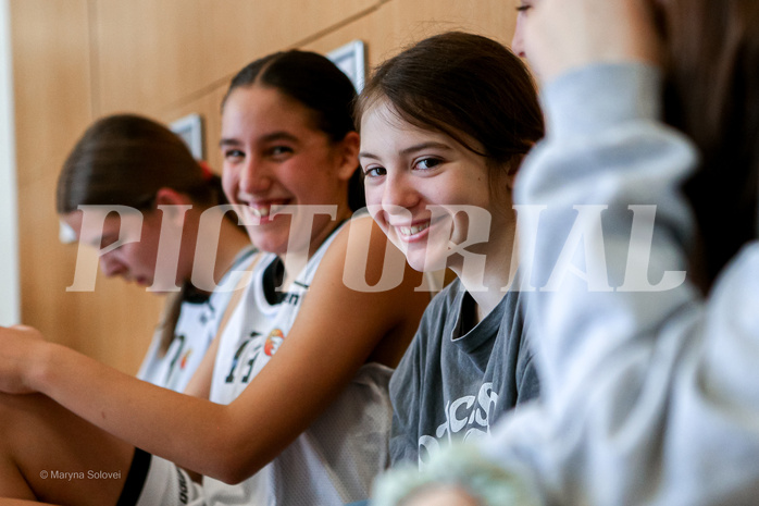 16.03.2025 Österreichischer Basketballverband 2024/25, SLWU14 Basket Flames UNION vs. VKL Vikings Swans