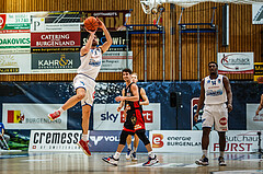 Basketball, bet-at-home Basketball Superliga 2021/22, Grunddurchgang Runde 4, Oberwart Gunners, BC GGMT Vienna, Ioannis Chatzinikolas (11)