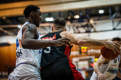 Basketball, bet-at-home Basketball Superliga 2021/22, Grunddurchgang Runde 4, Oberwart Gunners, BC GGMT Vienna, Jozo Rados (3)
