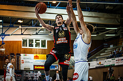 Basketball, bet-at-home Basketball Superliga 2021/22, Grunddurchgang Runde 4, Oberwart Gunners, BC GGMT Vienna, Bogic Vujosevic (5)