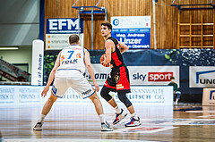 Basketball, bet-at-home Basketball Superliga 2021/22, Grunddurchgang Runde 4, Oberwart Gunners, BC GGMT Vienna, Bogic Vujosevic (5)