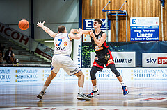 Basketball, bet-at-home Basketball Superliga 2021/22, Grunddurchgang Runde 4, Oberwart Gunners, BC GGMT Vienna, Bogic Vujosevic (5)