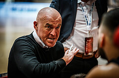 Basketball, bet-at-home Basketball Superliga 2021/22, Grunddurchgang Runde 4, Oberwart Gunners, BC GGMT Vienna, Aramis Naglic (Head Coach)