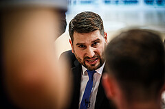 Basketball, bet-at-home Basketball Superliga 2021/22, Grunddurchgang Runde 4, Oberwart Gunners, BC GGMT Vienna, Horst Leitner (Coach)