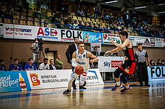 Basketball, bet-at-home Basketball Superliga 2021/22, Grunddurchgang Runde 4, Oberwart Gunners, BC GGMT Vienna, Jonathan Knessl (12)