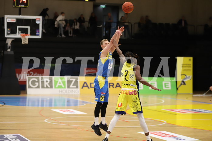 Basketball Superliga 2021/22, Playoffs, Viertelfinale, UBSC Raiffeisen Graz vs SKN St. Pölten Basketball