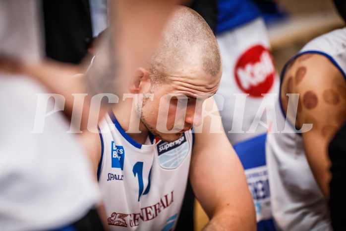 Basketball, bet-at-home Basketball Superliga 2021/22, Playoffs, Viertelfinale Spiel 1, Oberwart Gunners, Kapfenberg Bulls, Renato Poljak (16)