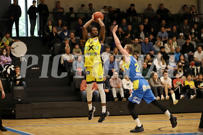 Basketball Superliga 2021/22, Playoffs, Viertelfinale, UBSC Raiffeisen Graz vs SKN St. Pölten Basketball