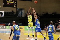 Basketball Superliga 2021/22, Playoffs, Viertelfinale, UBSC Raiffeisen Graz vs SKN St. Pölten Basketball