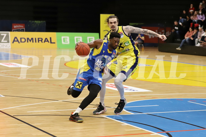 Basketball Superliga 2021/22, Playoffs, Viertelfinale, UBSC Raiffeisen Graz vs SKN St. Pölten Basketball