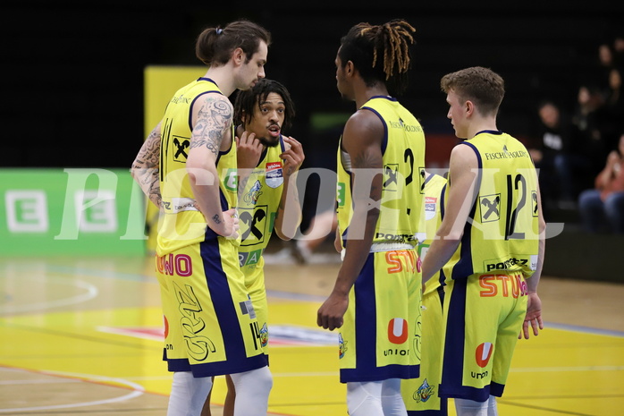Basketball Superliga 2021/22, Playoffs, Viertelfinale, UBSC Raiffeisen Graz vs SKN St. Pölten Basketball