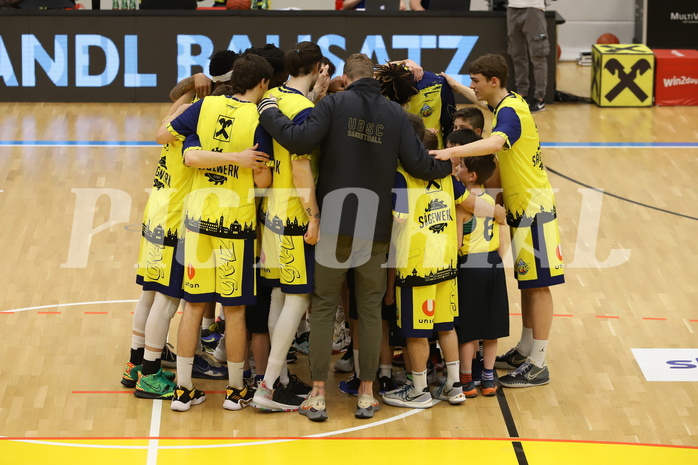 Basketball Superliga 2021/22, Playoffs, Viertelfinale, UBSC Raiffeisen Graz vs SKN St. Pölten Basketball