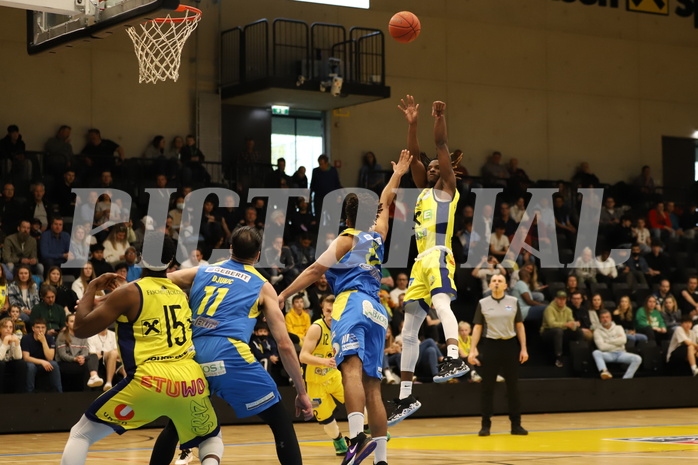 Basketball Superliga 2021/22, Playoffs, Viertelfinale, UBSC Raiffeisen Graz vs SKN St. Pölten Basketball