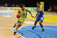 Basketball Superliga 2021/22, Playoffs, Viertelfinale, UBSC Raiffeisen Graz vs SKN St. Pölten Basketball