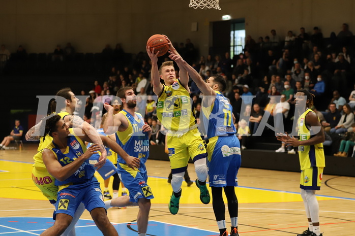 Basketball Superliga 2021/22, Playoffs, Viertelfinale, UBSC Raiffeisen Graz vs SKN St. Pölten Basketball