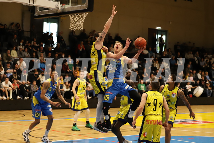 Basketball Superliga 2021/22, Playoffs, Viertelfinale, UBSC Raiffeisen Graz vs SKN St. Pölten Basketball
