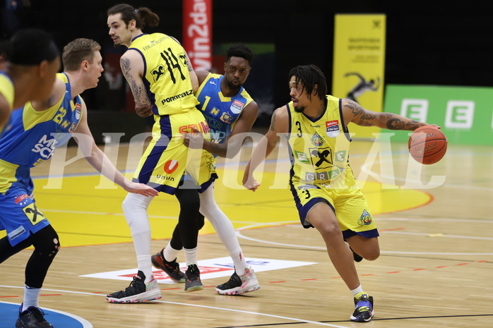 Basketball Superliga 2021/22, Playoffs, Viertelfinale, UBSC Raiffeisen Graz vs SKN St. Pölten Basketball