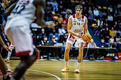 Basketball, Win2Day Superliga 2023/24, Grunddurchgang 8.Runde, BC Vienna, Vienna Timberwolves, Darko Bajo (13)