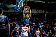 Basketball, Win2Day Superliga 2023/24, Grunddurchgang 8.Runde, BC Vienna, Vienna Timberwolves, Ziga Fifolt (13)