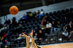 Basketball, Win2Day Basketball Damen Superliga 2023/24, Grunddurchgang 4.Runde, Vienna Timberwolves, UBSC-DBBC Graz, Amelie Cooke (5)