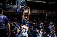 Basketball, Win2Day Superliga 2023/24, Grunddurchgang 8.Runde, BC Vienna, Vienna Timberwolves, Ziga Fifolt (13)