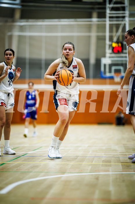 Basketball, Win2Day Basketball Damen Superliga 2023/24, Grunddurchgang 4.Runde, Vienna Timberwolves, UBSC-DBBC Graz, Antonia Dumancic (17)