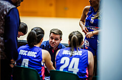 Basketball, Win2Day Basketball Damen Superliga 2023/24, Grunddurchgang 4.Runde, Vienna Timberwolves, UBSC-DBBC Graz, Edvin Brkic(Head Coach)