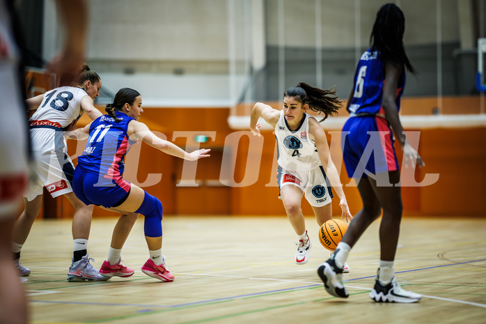 Basketball, Win2Day Basketball Damen Superliga 2023/24, Grunddurchgang 4.Runde, Vienna Timberwolves, UBSC-DBBC Graz, Magdalena Schmidt (4)
