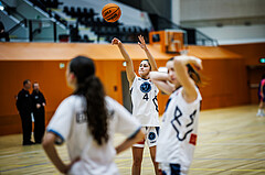 Basketball, Win2Day Basketball Damen Superliga 2023/24, Grunddurchgang 4.Runde, Vienna Timberwolves, UBSC-DBBC Graz, Magdalena Schmidt (4)