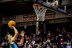Basketball, Win2Day Superliga 2023/24, Grunddurchgang 8.Runde, BC Vienna, Vienna Timberwolves, Ivor Kuresevic (44)