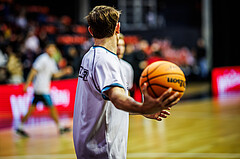 Basketball, Win2Day Superliga 2023/24, Grunddurchgang 8.Runde, BC Vienna, Vienna Timberwolves, Elias Wlasak (8)