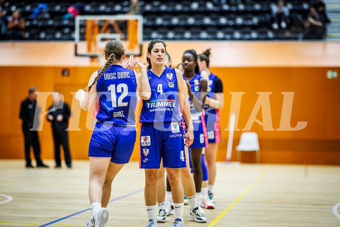 Basketball, Win2Day Basketball Damen Superliga 2023/24, Grunddurchgang 4.Runde, Vienna Timberwolves, UBSC-DBBC Graz, Simona Kuzma (4)