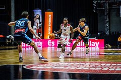 Basketball, Win2Day Superliga 2023/24, Grunddurchgang 8.Runde, BC Vienna, Vienna Timberwolves, Demarkus Stuckey Jr. (42)