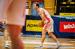 Basketball, win2day Basketball Superliga 2024/25, 8. Platzierungsrunde, Traiskirchen Lions, Flyers Wels, Ryan Moffat (4)