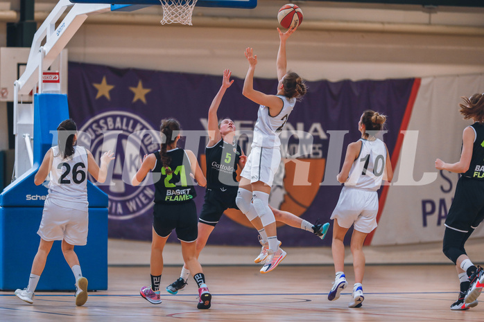 Basketball Basketball Superliga 2020/21, Grunddurchgang 12.Runde Vienna D.C. Timberwolves vs. Basket Flames
