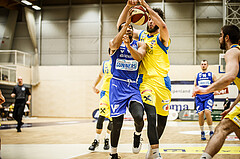 Basketball, bet-at-home Basketball Superliga 2019/20, Platzierungsrunde 3.Runde, SKN St. Pölten Basketball, Oberwart Gunners, Lawrence Alexander (4)