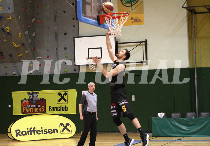 Basketball 2.Bundesliga 2020/21 Grunddurchgang 19.Runde  Fürstenfeld Panthers vs Güssing/Jennersdorf Blackbirds