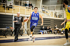Basketball, bet-at-home Basketball Superliga 2019/20, Platzierungsrunde 3.Runde, SKN St. Pölten Basketball, Oberwart Gunners, Edi Patekar (9)