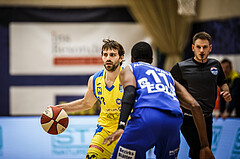 Basketball, bet-at-home Basketball Superliga 2019/20, Platzierungsrunde 3.Runde, SKN St. Pölten Basketball, Oberwart Gunners, Lukas Böck (13)