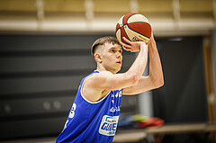 Basketball, bet-at-home Basketball Superliga 2019/20, Platzierungsrunde 3.Runde, SKN St. Pölten Basketball, Oberwart Gunners, Jonathan Knessl (12)