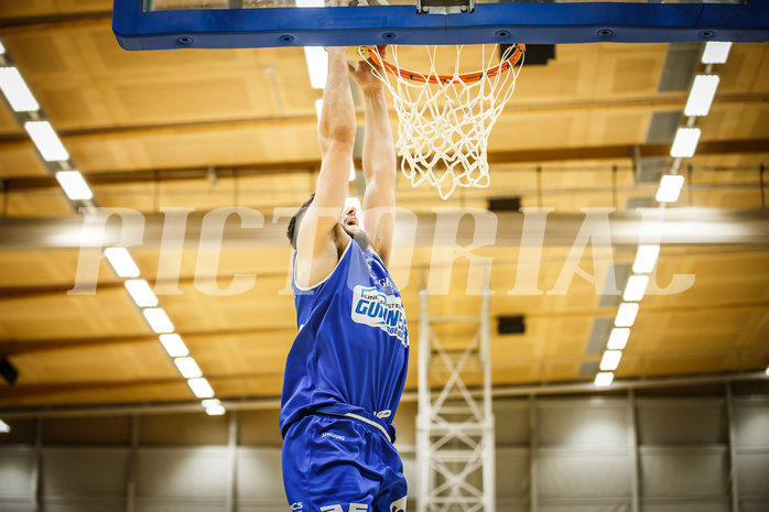 Basketball, bet-at-home Basketball Superliga 2019/20, Platzierungsrunde 3.Runde, SKN St. Pölten Basketball, Oberwart Gunners, Ignas Fiodorovas (5)