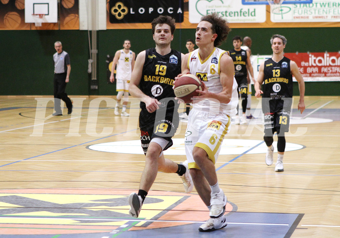 Basketball 2.Bundesliga 2020/21 Grunddurchgang 19.Runde  Fürstenfeld Panthers vs Güssing/Jennersdorf Blackbirds