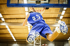 Basketball, bet-at-home Basketball Superliga 2019/20, Platzierungsrunde 3.Runde, SKN St. Pölten Basketball, Oberwart Gunners, Ignas Fiodorovas (5)
