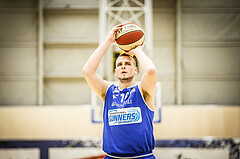 Basketball, bet-at-home Basketball Superliga 2019/20, Platzierungsrunde 3.Runde, SKN St. Pölten Basketball, Oberwart Gunners, Renato Poljak (16)