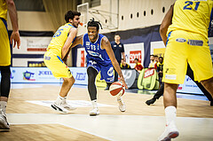 Basketball, bet-at-home Basketball Superliga 2019/20, Platzierungsrunde 3.Runde, SKN St. Pölten Basketball, Oberwart Gunners, Quincy Diggs (13)