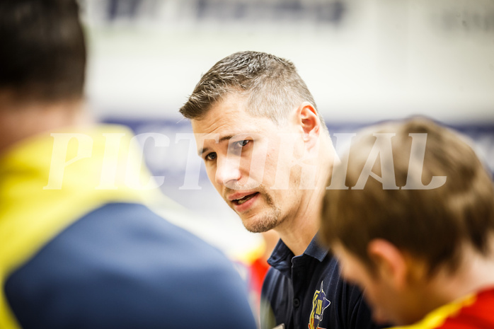 Basketball, bet-at-home Basketball Superliga 2019/20, Platzierungsrunde 3.Runde, SKN St. Pölten Basketball, Oberwart Gunners, Andreas Worenz (Head Coach)