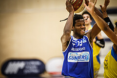 Basketball, bet-at-home Basketball Superliga 2019/20, Platzierungsrunde 3.Runde, SKN St. Pölten Basketball, Oberwart Gunners, Quincy Diggs (13)