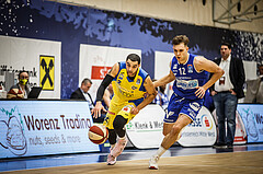 Basketball, bet-at-home Basketball Superliga 2019/20, Platzierungsrunde 3.Runde, SKN St. Pölten Basketball, Oberwart Gunners, Omar Krayem