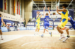 Basketball, bet-at-home Basketball Superliga 2019/20, Platzierungsrunde 3.Runde, SKN St. Pölten Basketball, Oberwart Gunners, Zvonimir Cutuk (14)